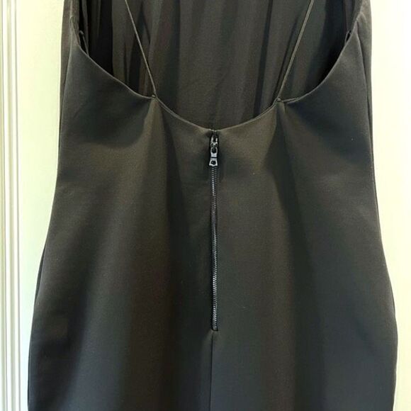 Alice + Olivia Women’s 10 Black Nelle Fitted Mini Sleeveless Dress Stretch - Picture 9 of 15